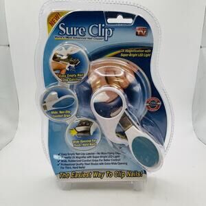 Sure Clip 3X Magnification With Super-Bright LED Light ~ As Seen On TV. NIB!